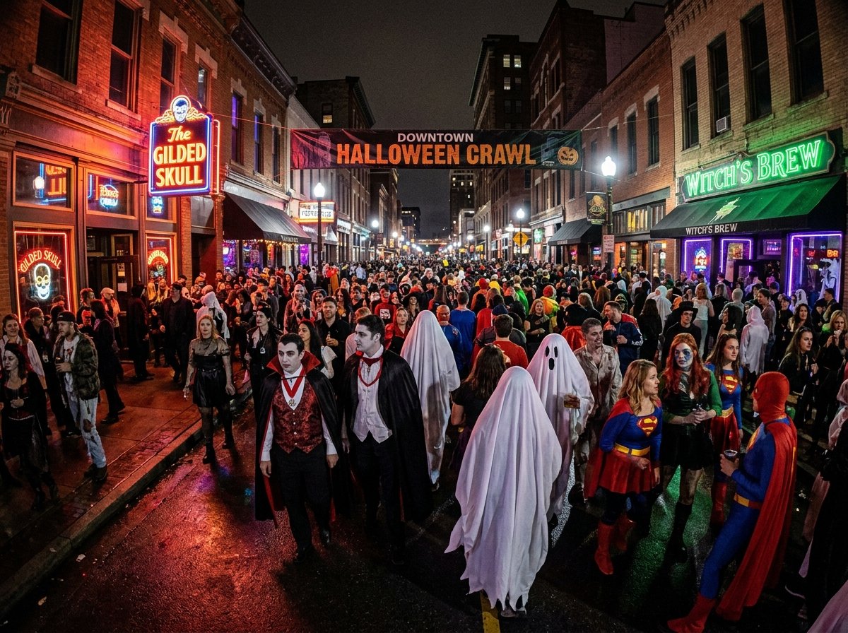 Costume Party Bar Crawls