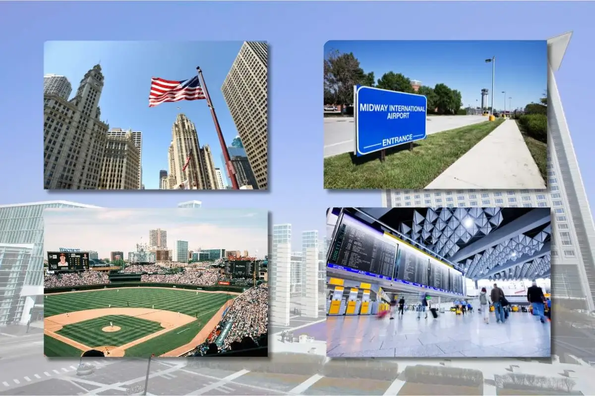 Chicago Traffic and Cityscape